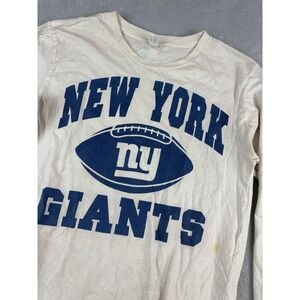 New‎ York Giants T-Shirt Size Large Long Sleeves Used Fast Shipping!